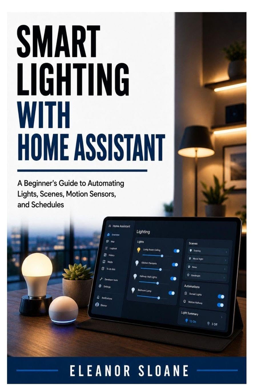 Smart Lighting with Home Assistant: A Beginner’s Guide to Automating Lights, Scenes, Motion Sensors, and Schedules