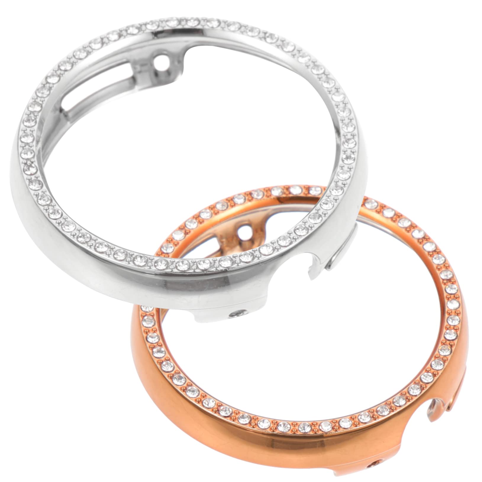 Artibetter 10stücke Uhrenhülle Mit Kristallverzierung Kratzfester Schutz Für Watch Abnehmbares Gehäuse Leicht Und Bequem Und Roségold