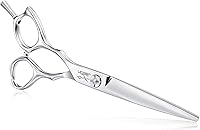 Vista 8 de JASON Tijeras profesionales para el cabello, tijeras de peluquería de 6.0 pulgadas, tijeras de corte de pelo de acero inoxidable japonés para salón