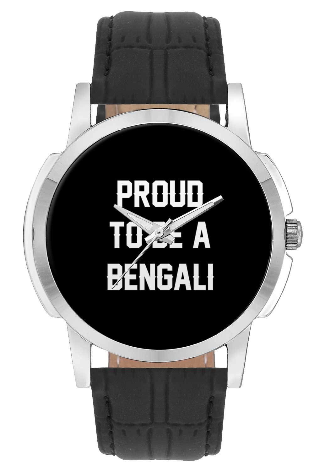 Wrist Watch for Men - Proud to Be A Bengali Best Gift for Bengali - Analog Mens and Boys Unique Quartz Leather Band Round Designer dial Watch (B074CN6428) Amazon Price History, Amazon Price Tracker