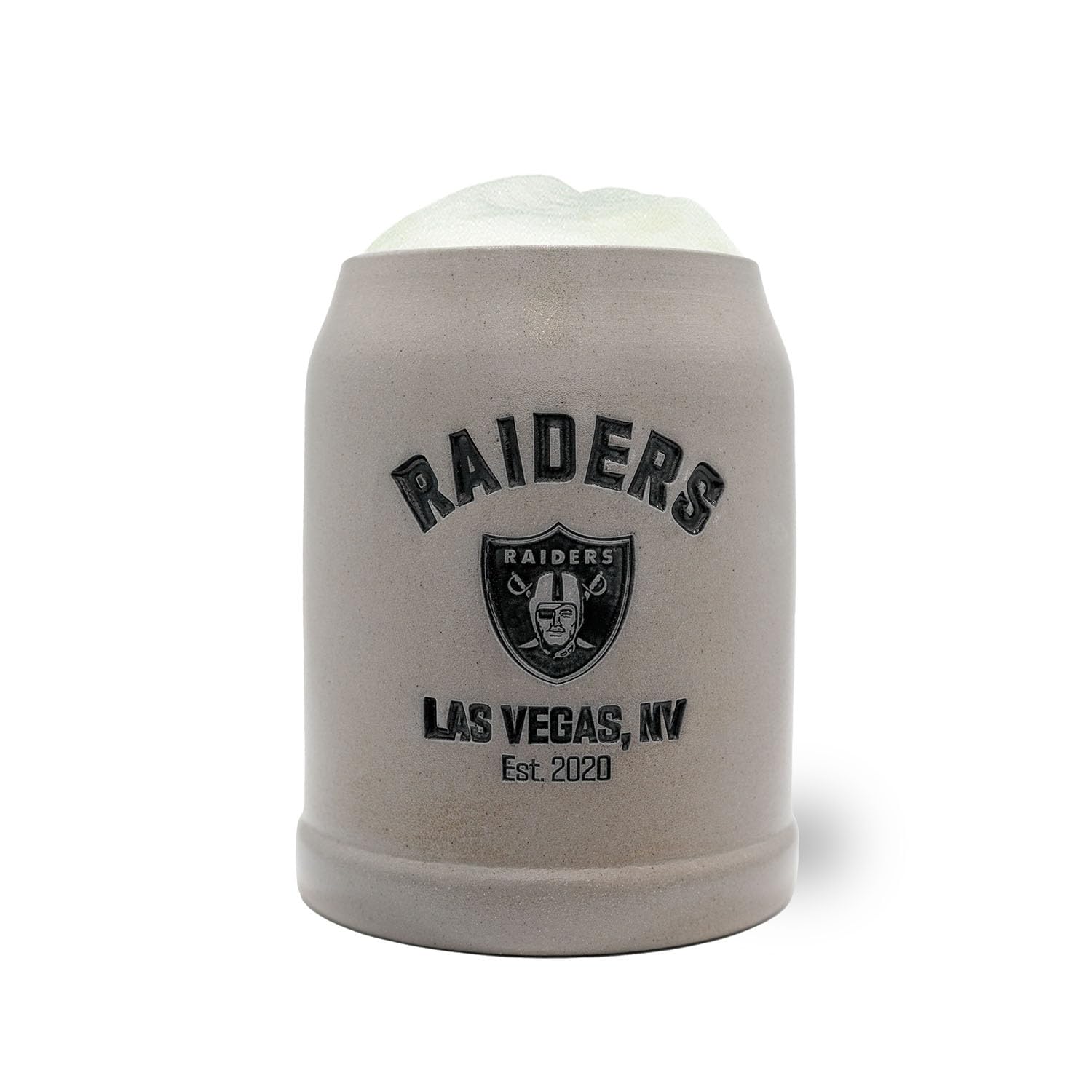 Bavariashop | ®NFL PREMIUM Team-Krug Las Vegas Raiders | NFL Fankrug mit Team Logo | American Football Sammlerkrug | 0,5 Liter