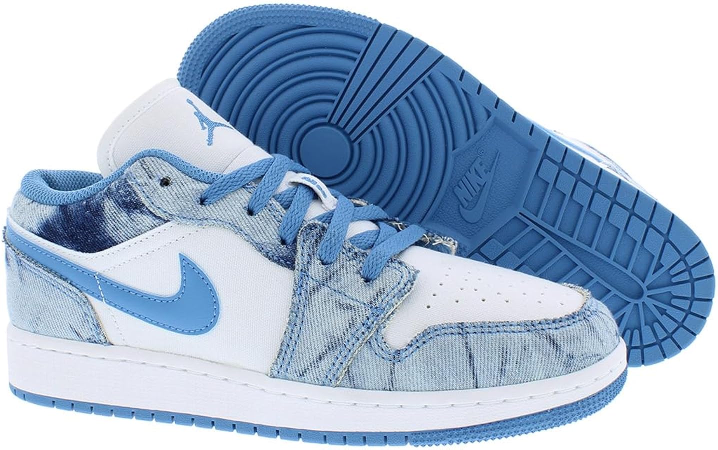 Jordan Youth AIR Jordan 1 Low (GS) DM8947 100 Acid Wash Denim