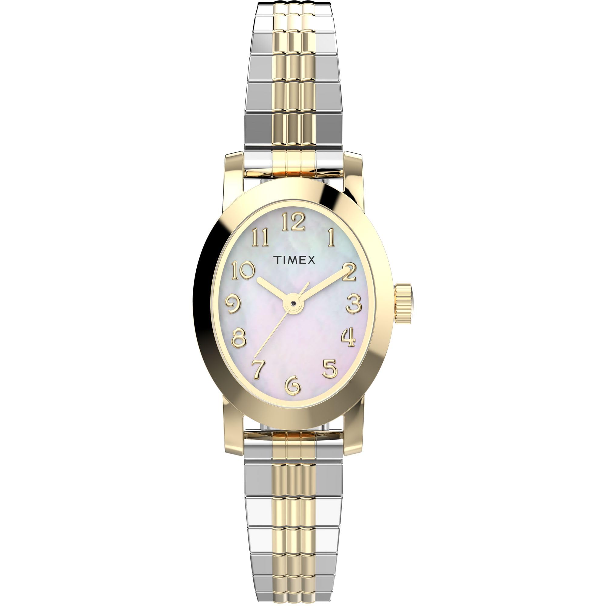 TimexTimex Women's Cavatina Watch - TPearl Dial Gold-Tone Case