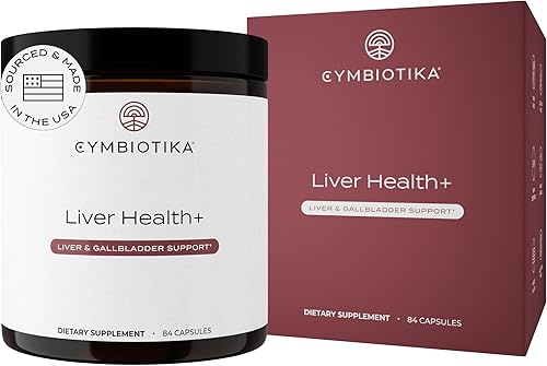Miniatura 1 de CYMBIOTIKA Suplemento hepático con vitaminas y hierbas para apoyo hepático, salud, limpieza y reparación, ayuda al metabolismo y la digestión, sin