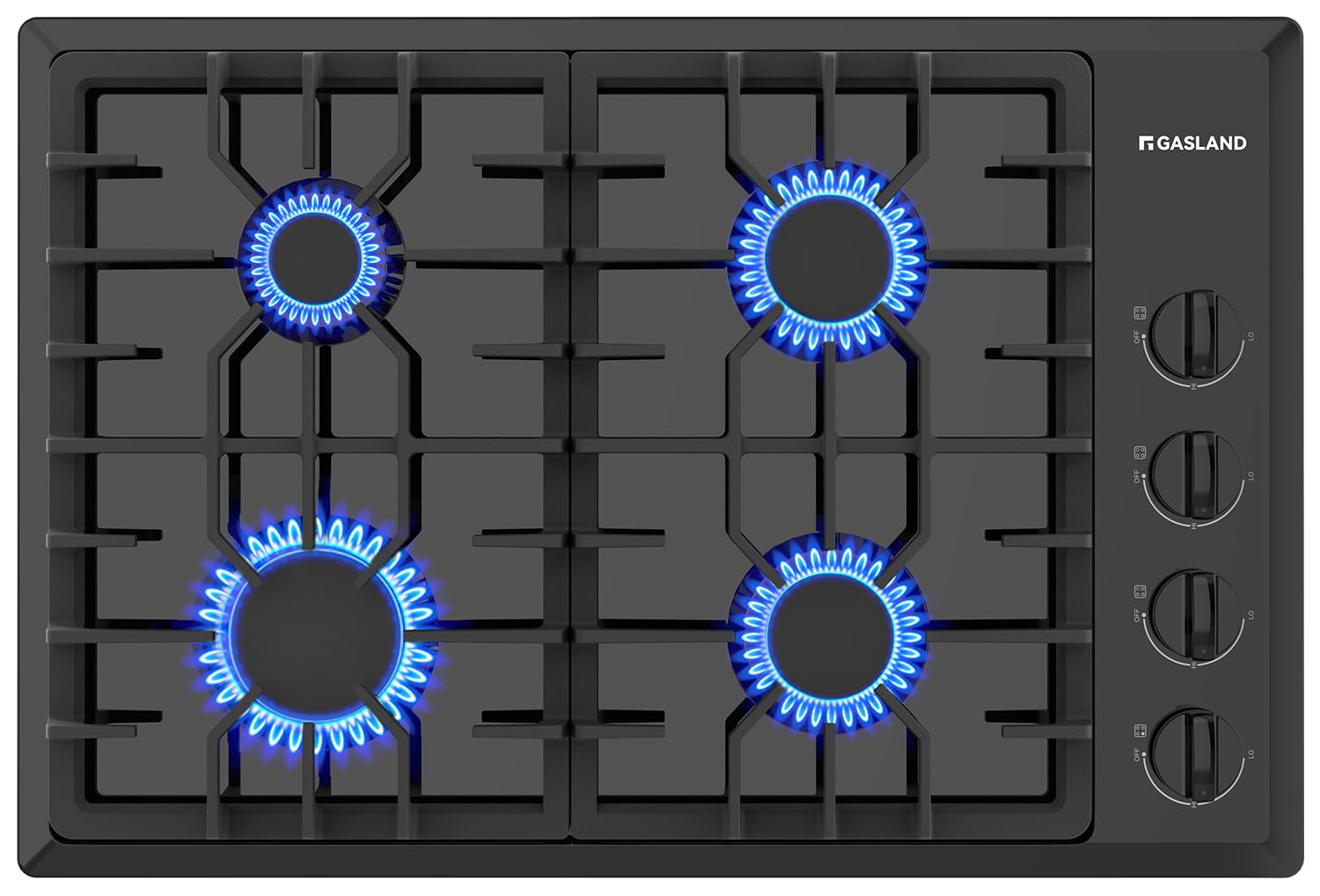 Amazon.com: GASLAND Gas Cooktop Black 30 Inch, PRO GH2304ES