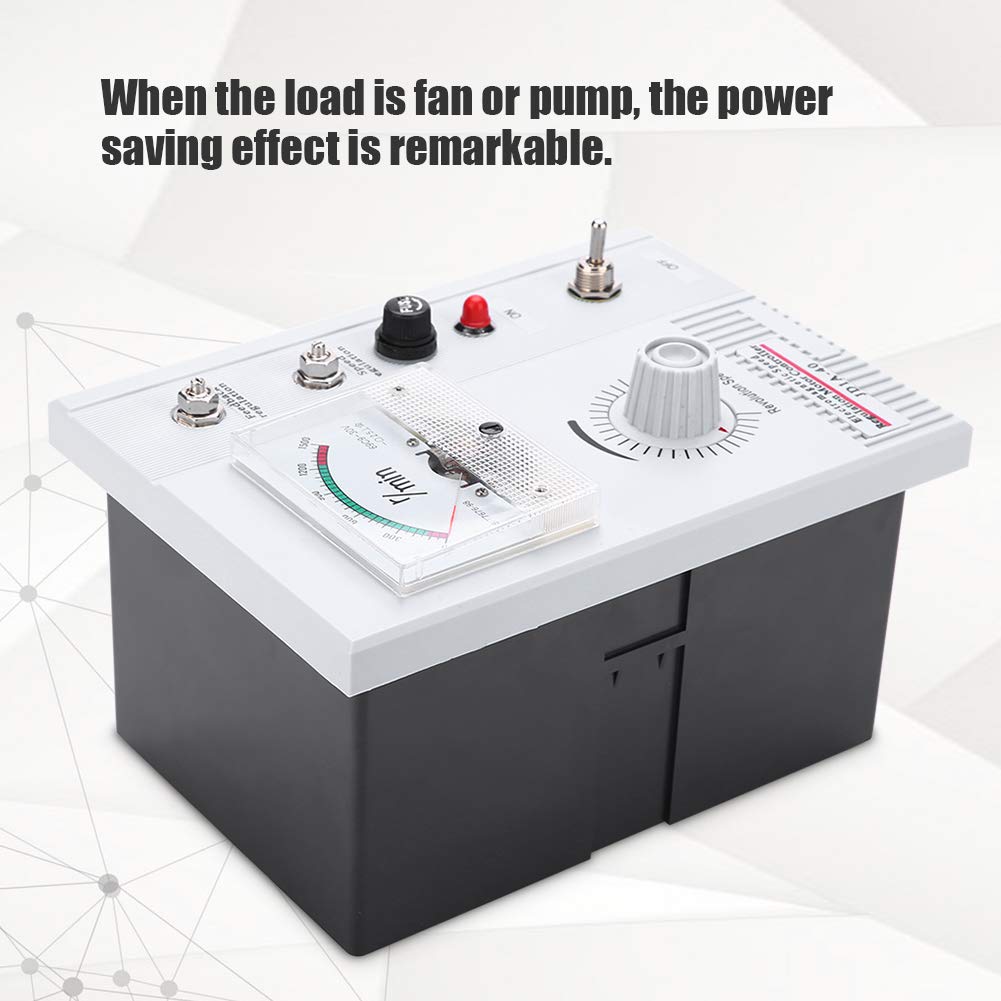 AC 220–240 V elektromagnetischer Drehzahlregler für Motoren, einstellbare Drehzahlregelung für Schleppmotoren, stufenloser Konstantdrehmomentregler mit IP5X-Staubdichtigkeitsklasse (JD1A-40)