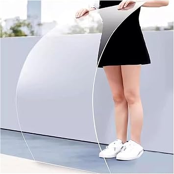 Clear Acrylic Plastic Sheet Polycarbonate Roofing Sheet,Transparent Sunlight Panels,Rainproof PC Endurance Board,Replacement Cladding4 x 19.7ft