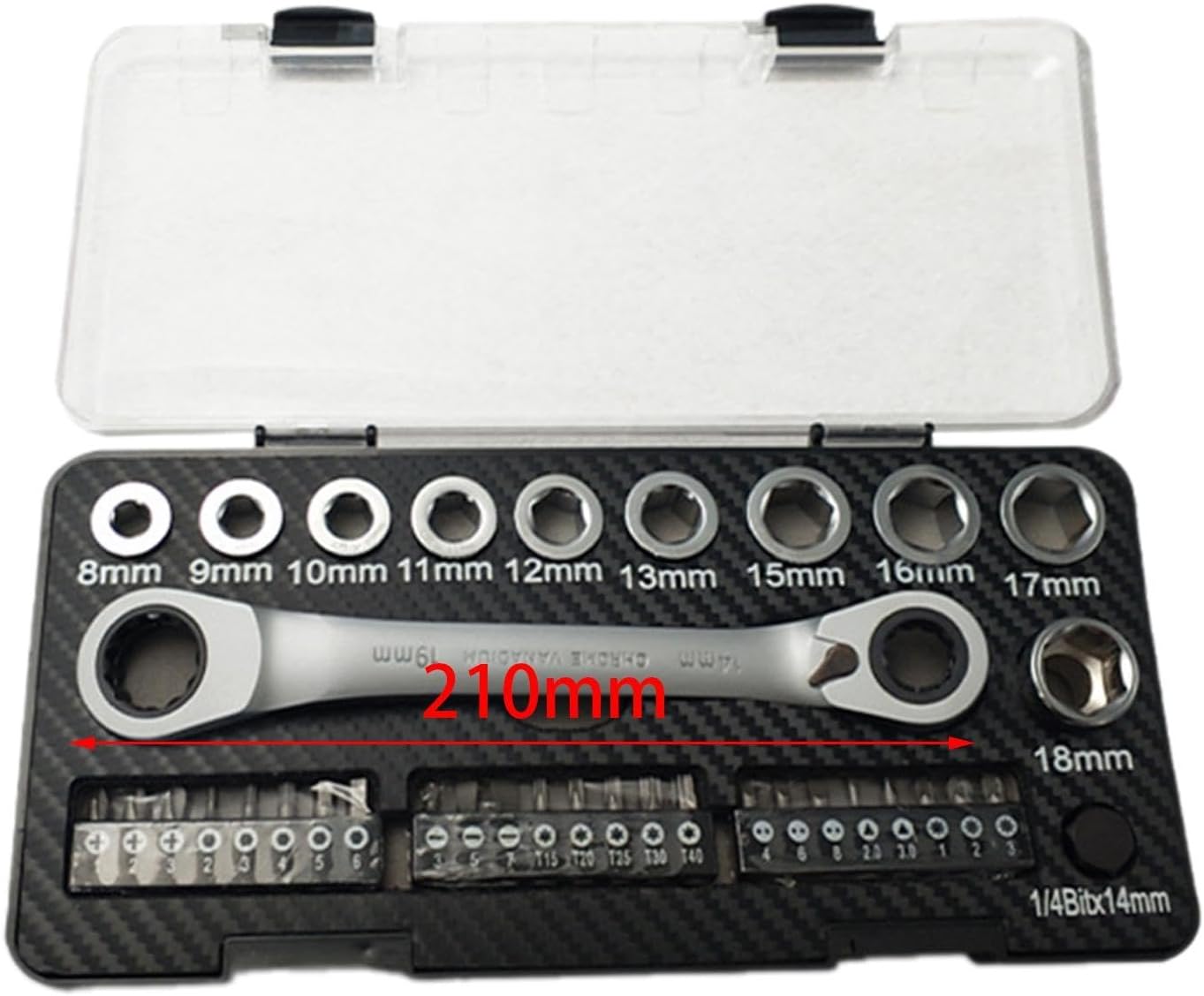 12723 3/8DR MM ソケットレンチセット 1セット(22個) SIGNET