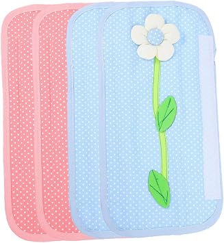 KALLORY 4pcs Kitchen Appliance Handle Covers Refrigerator Handle Covers Fridge Door Kitchen Refrigerator Door Protector