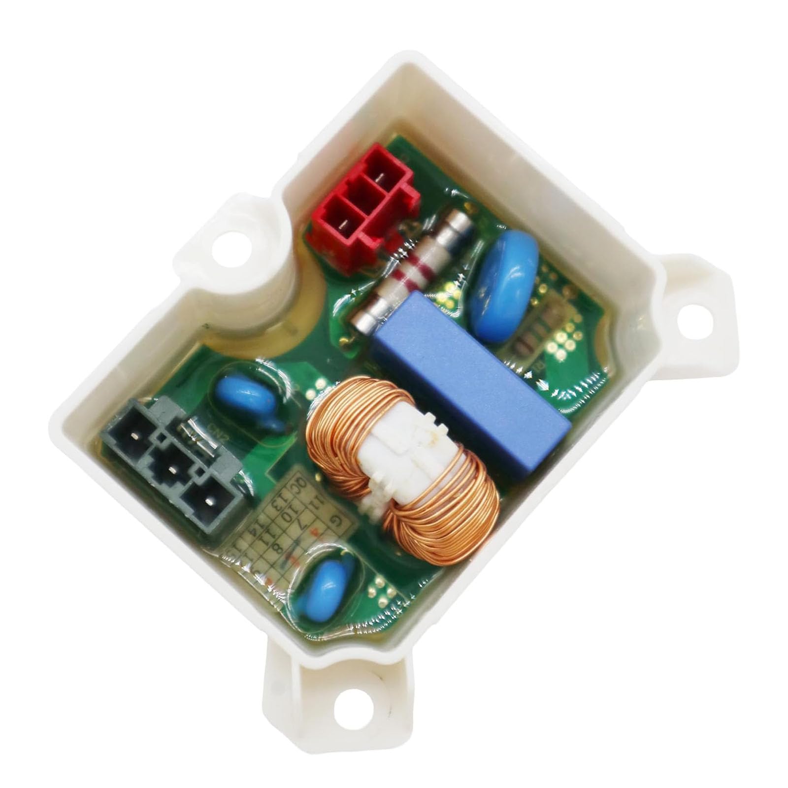Geavonyg 6201EC2002U User Friendly Vibrations Dampener Assembly Suitable for Reducing Noise in Laundry and Dishwashing Equipment Noise Filter