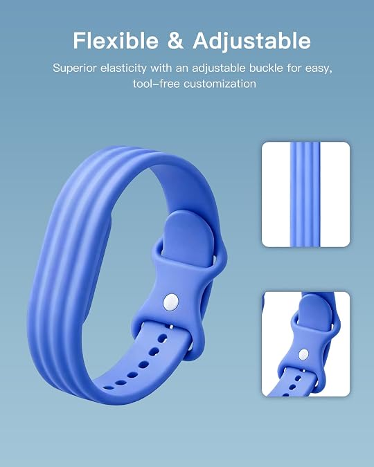 Silicone Band Compatible with Google Fitbit Air Screenless Activity Tracker