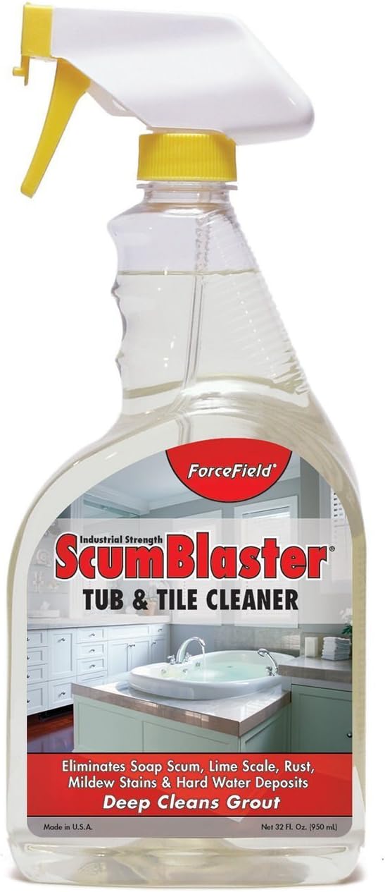 ForceField® ScumBlaster Tub & Tile Cleaner, Deep Cleans