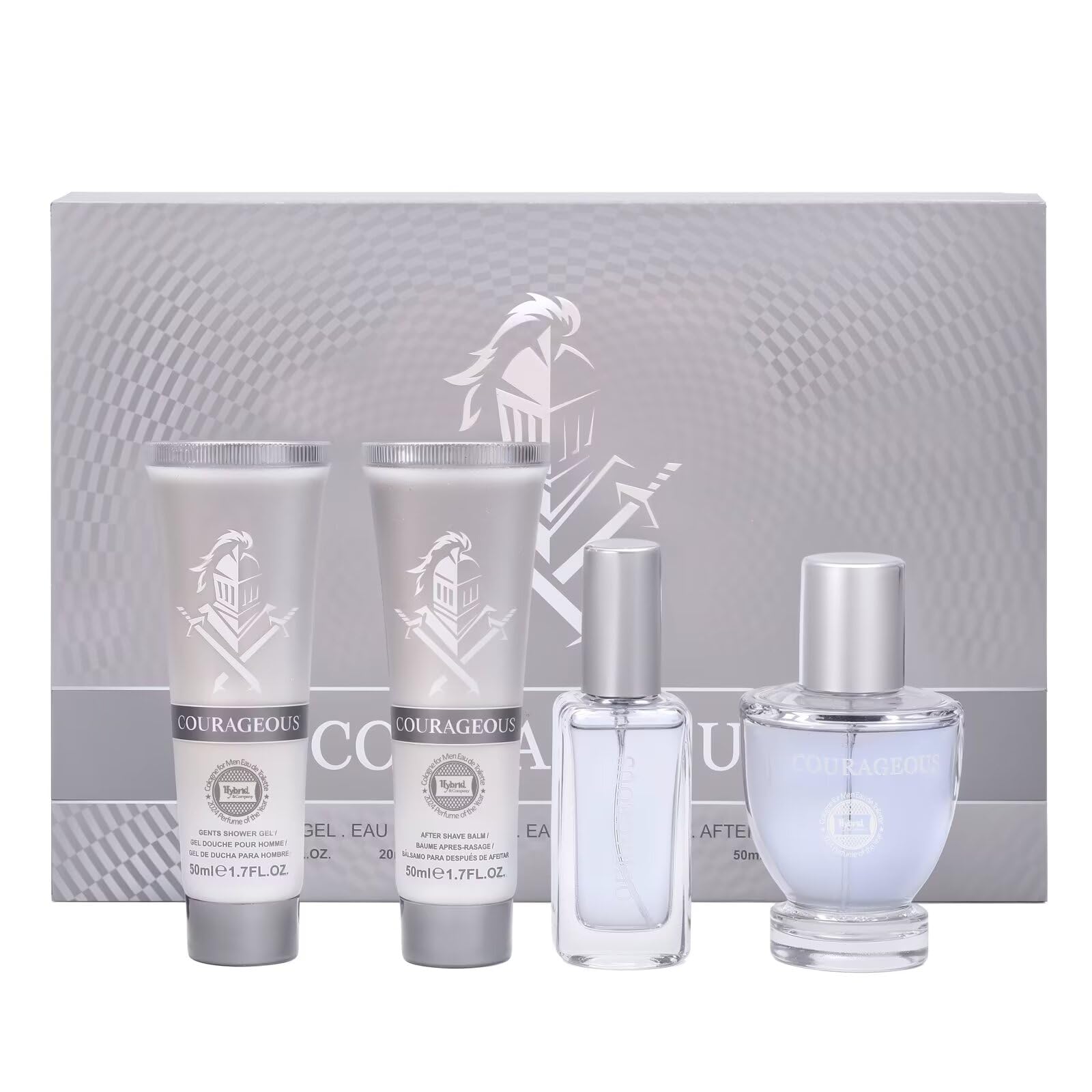 Amazon.com : Hybrid & Company Courageous 4-Piece Gift Set for Men