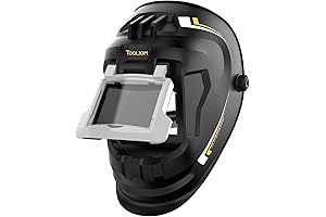 TOOLIOM Flip Front Welding Helmet: Enhanced Vision and Protection