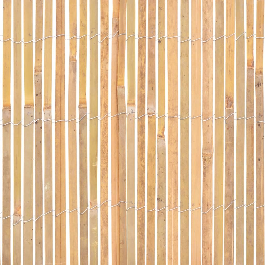 Canisse Brise Vue Bambou, Clôture de Jardin Bordure de Jardin 1000 x 50 cm