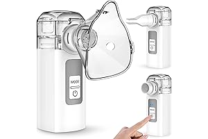 Máquina de Terapia Respiratoria Portátil: Nebulizer Portátil para Alivio Instantáneo