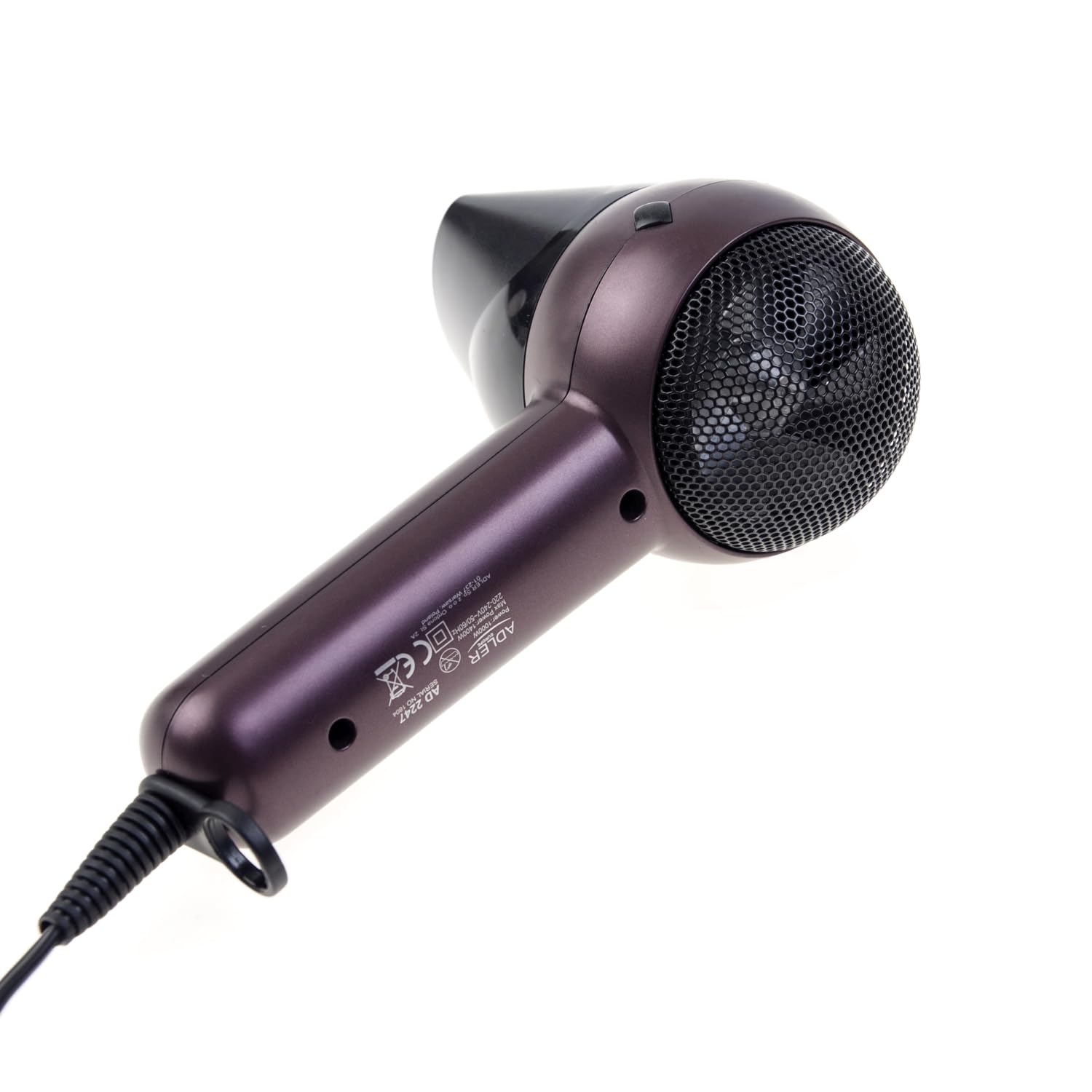 Adler Crimson Suszarka Do Włosów, Bordowy/Czarny, 1400W