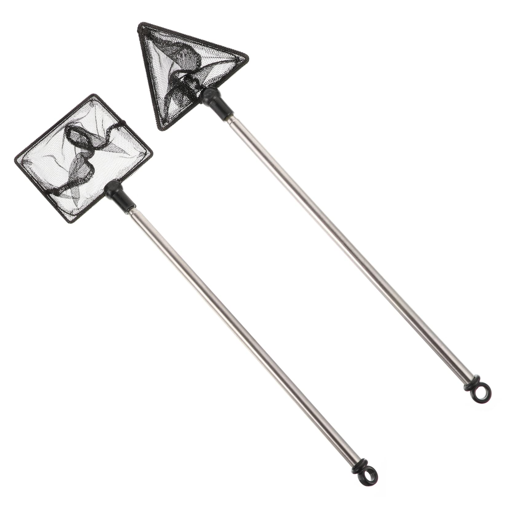 SUPVOX 6pezzi Rete Telescopica Per Pesca Guadino Inossidabile Per Acquari Laghi e Fiumi Pratica e Resistente Perfetta Per Pesci e Gamberetti Piccoli