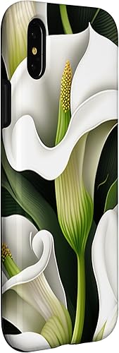 Miniatura 9 de iPhone 11 - Funda vintage inspirada en lirios de cala, flores y amantes de las plantas, para hombre