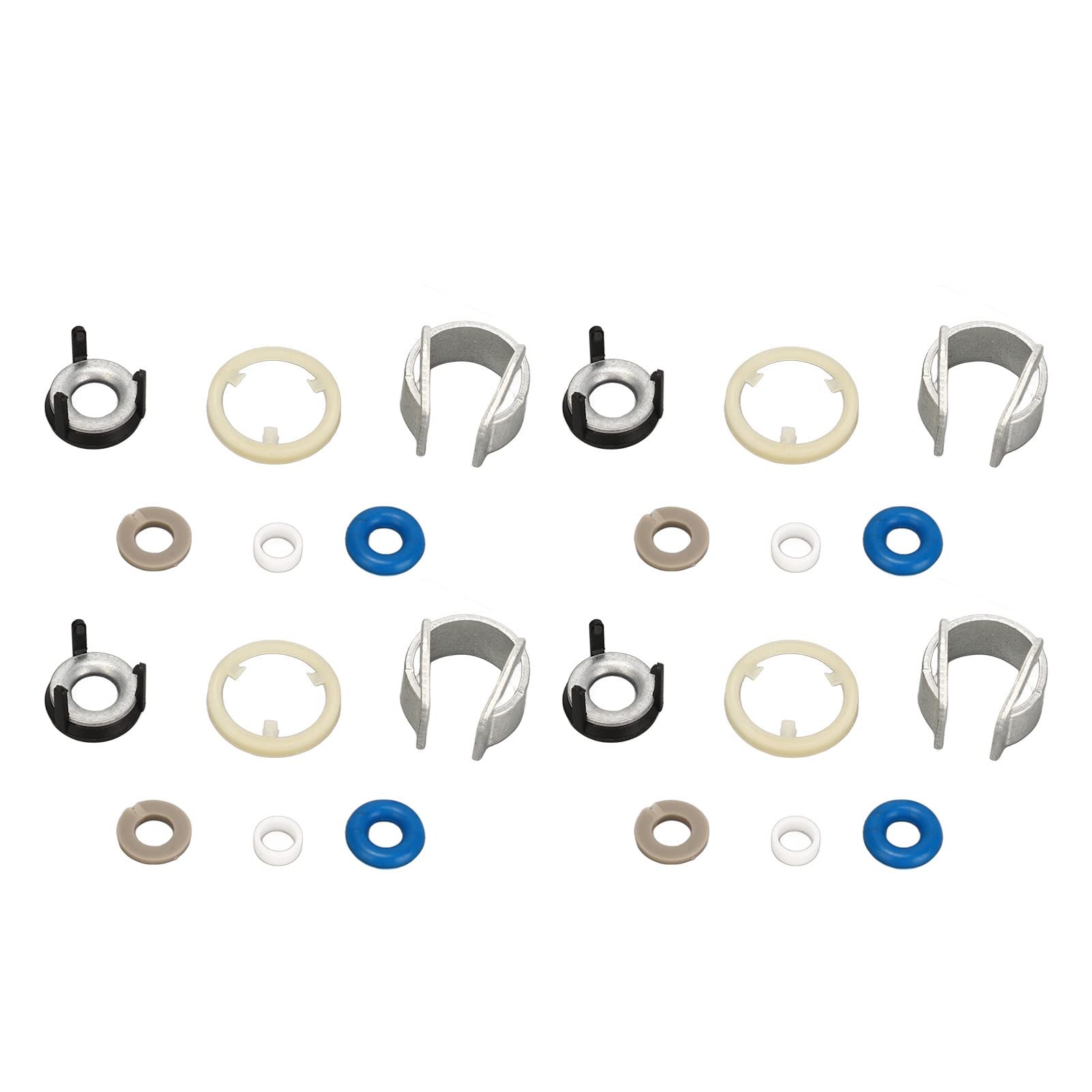 Kit guarnizioni iniettore carburante, 24 pezzi standard originale antiusura 06J998907D per A3 S3 A4 S4 A5 S5 A6 S6 A8 S8 Q3 Q5 TT,kit di riparazione per auto