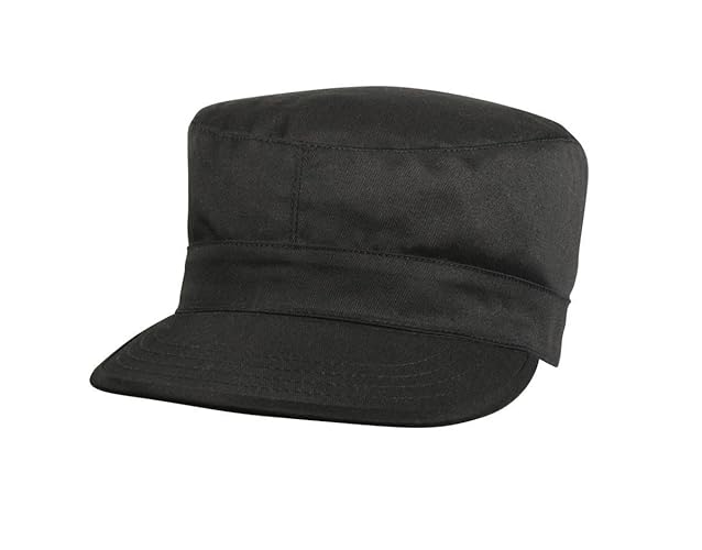 Rothco Camo Fatigue Caps - Black - Large