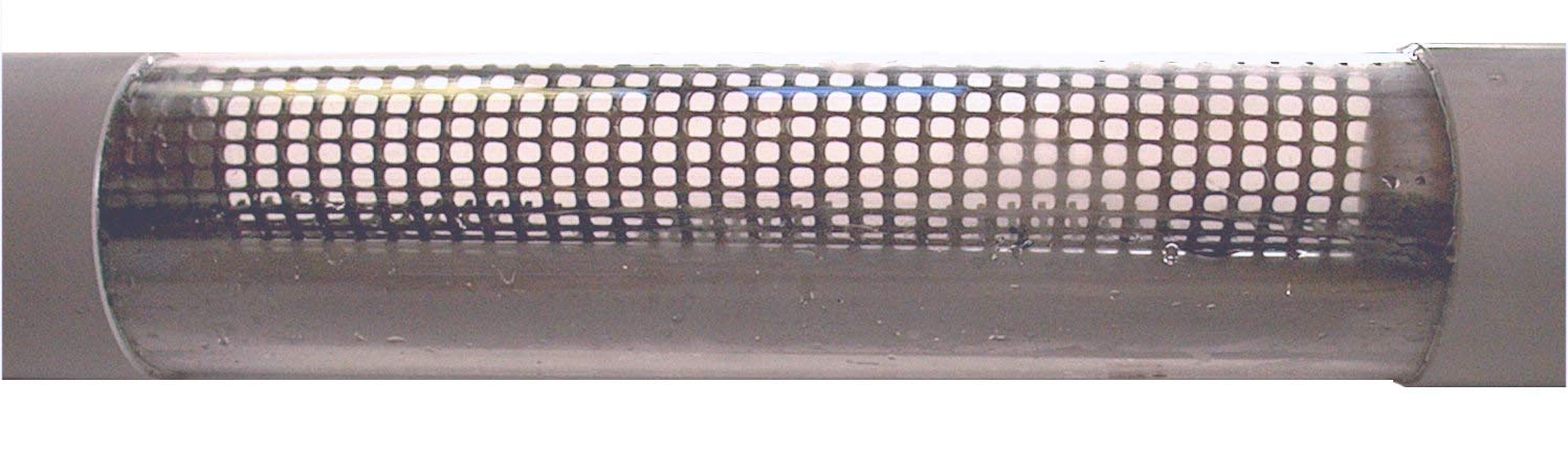 prefiltro piedra separador para aspirador limpiador de estanque Estanque barro (dn125 – 117 cm, transparente)