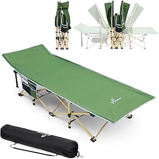Sportneer Camp Beds for Adults, Camping Bed 74 * 28\