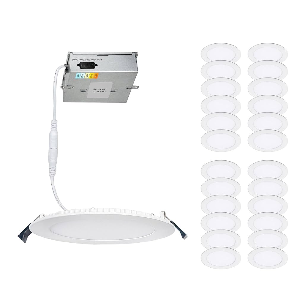 gifi様 WAC Lighting Lotos 6in LED Round Recessed Light 5-CCT