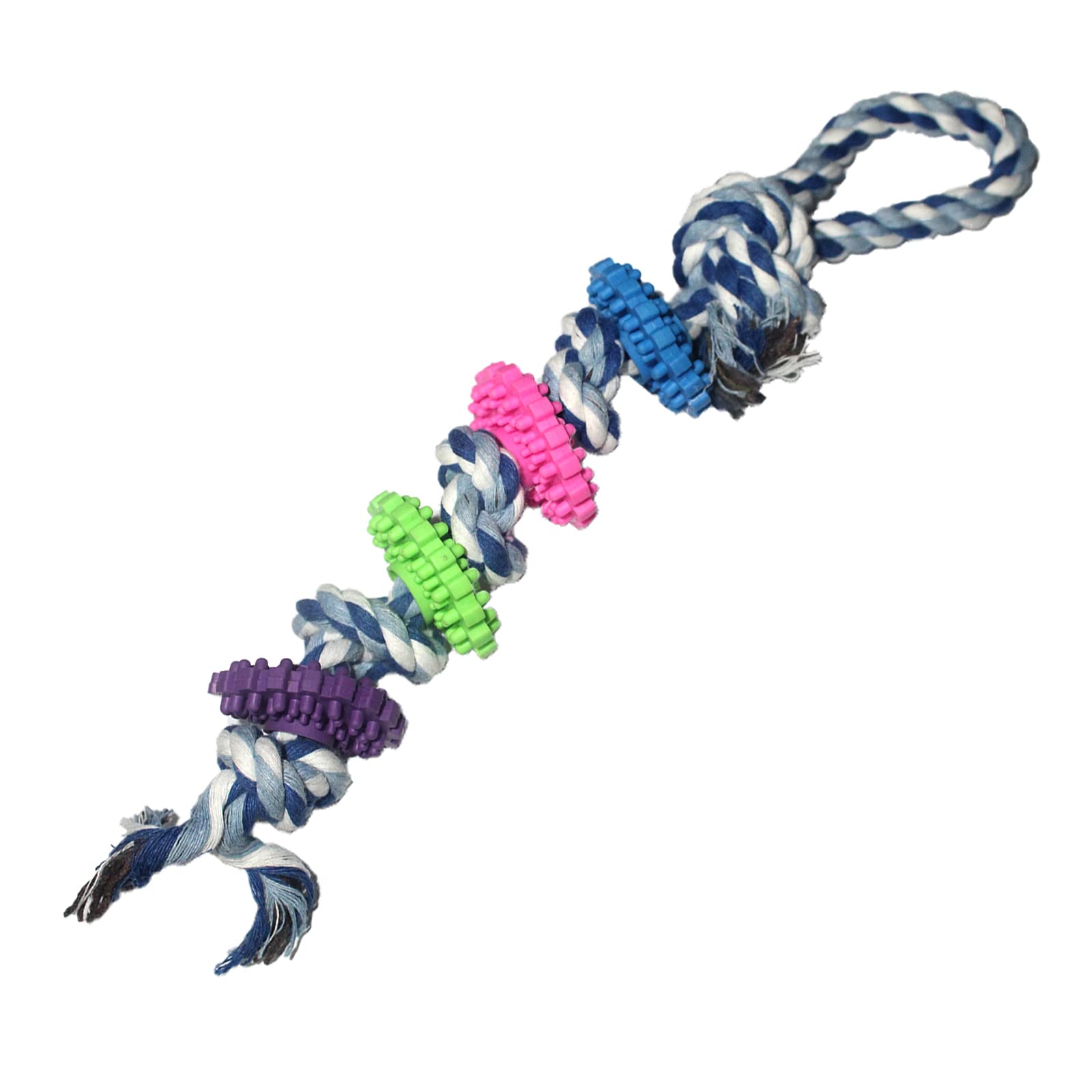 emily pets Dog Chew Rope Toys, Dog Chew Toys,Puppy Teething Toys,Puppy Chew Toys,Rope Dog Toy- Small Dog Toys,100% Cotton for Natural Washable - Dog Toy Pack - Tug Toy - Dog Toy Set(Blue) (B0B8T1ZQSW) Amazon Price History, Amazon Price Tracker