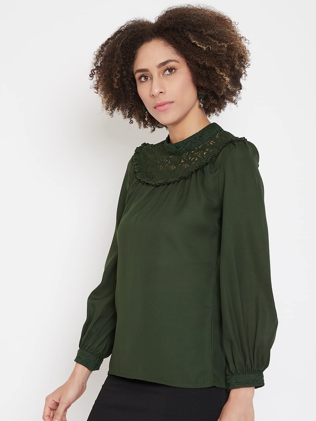 La Zoire Mehendi F/S Top with Lace Detailing 1