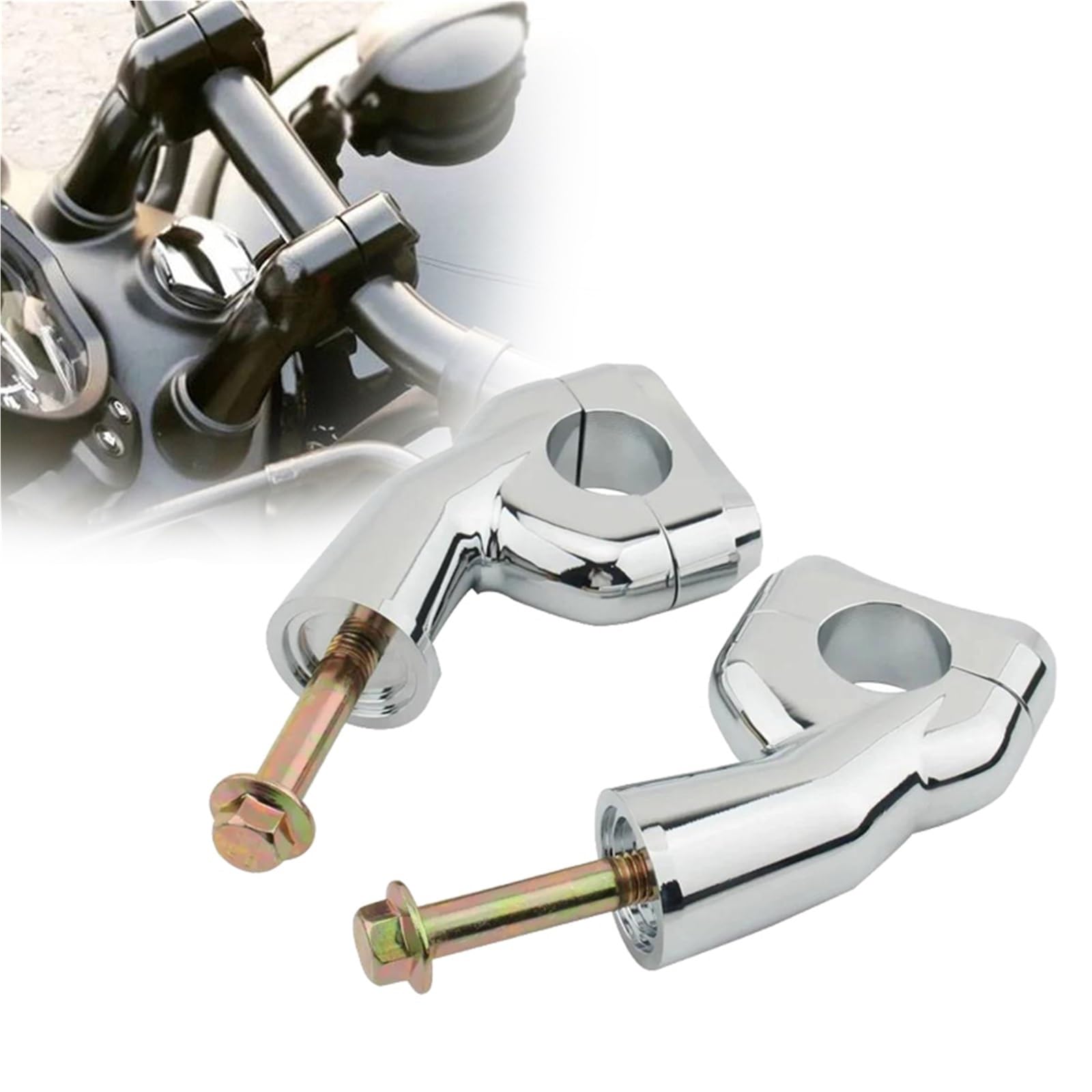 Rehausseur de guidon moto Triumph Bobber T120 contre la fatigue des bras