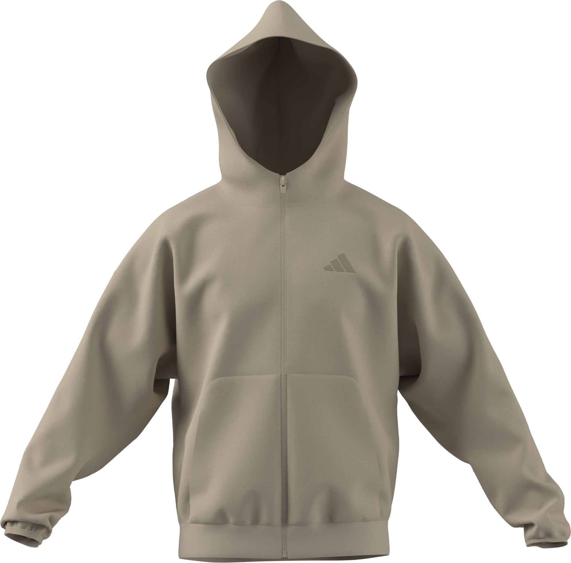 adidas Future Icons Small Logo Full-Zip Hoodie Pista con Cappuccio Uomo (Pacco da 1)