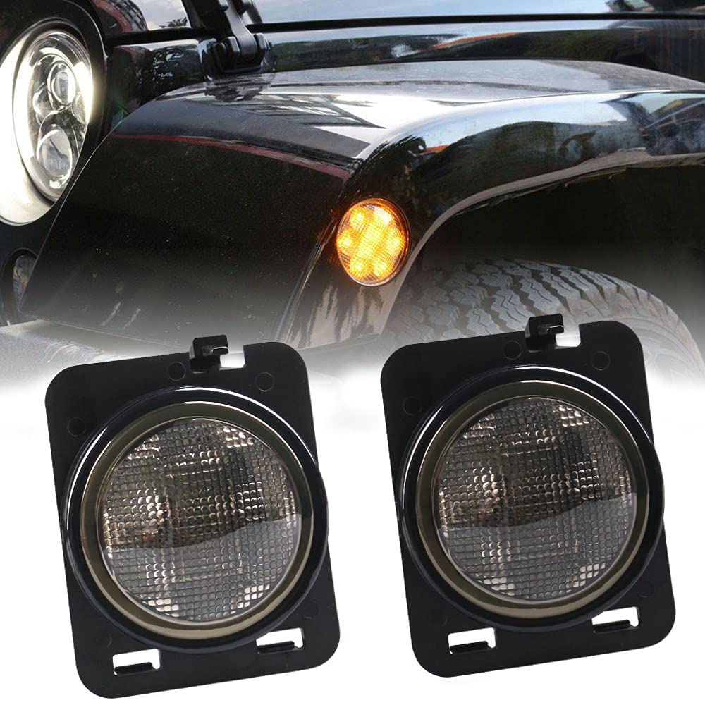 Amazon | Athiryサイドウインカー JEEP JK ラングラー 用 LED