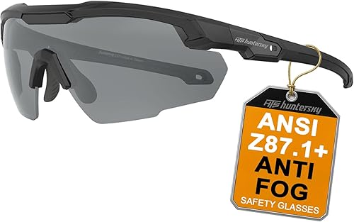 Miniatura 14 de Gafas de tiro tácticas balísticas ANSI Z87+UV400 gafas protectoras Lente verde S57/amarillo antivaho
