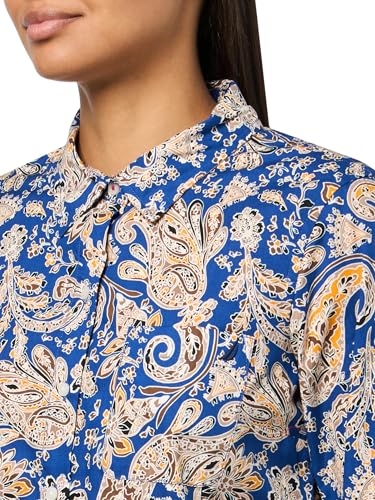 Image of Nautica Women's Button Front Long Sleeve Roll Tab Shirt