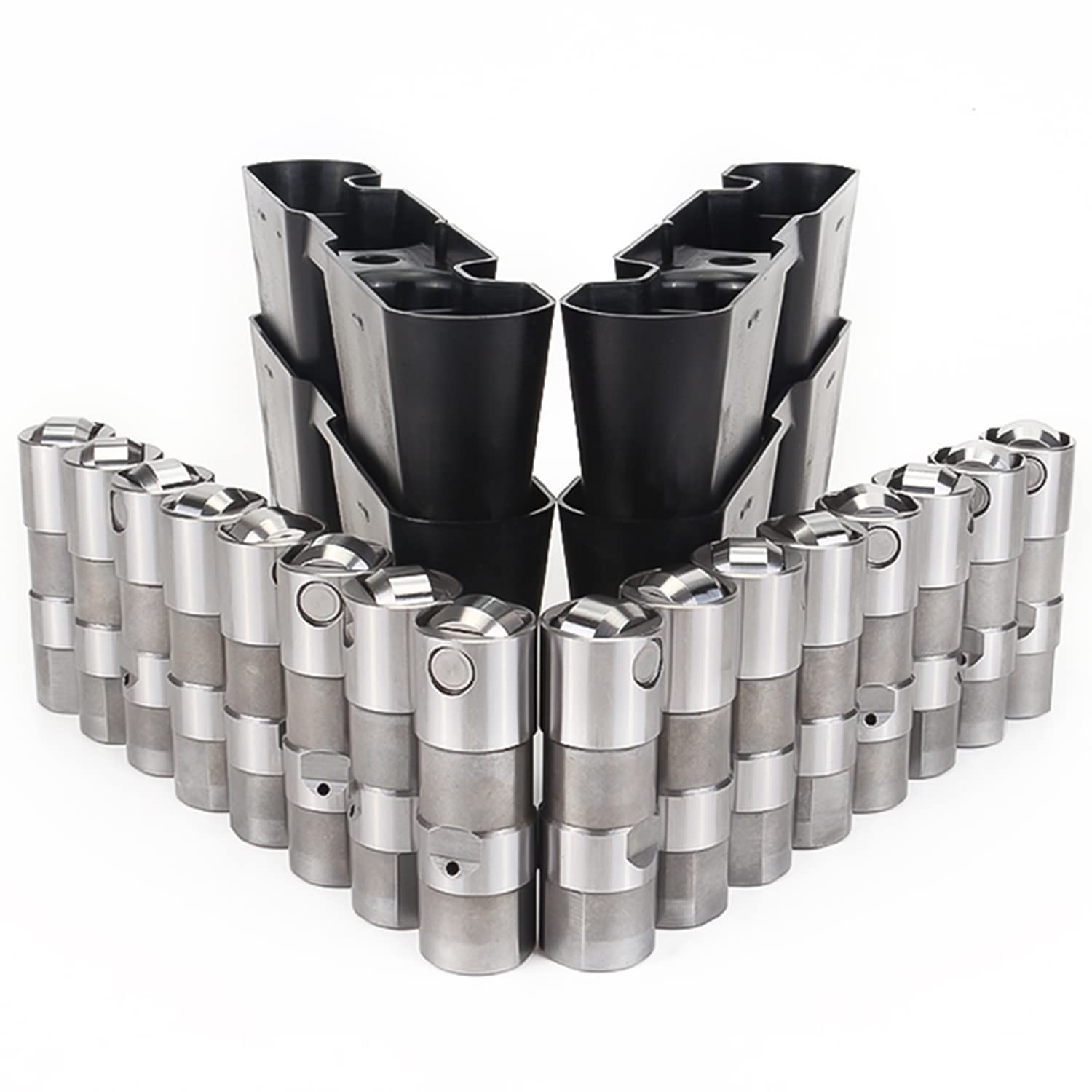 12499225 Elevadores de rodillos hidráulicos con 4 guías compatibles con GM Chevy LS1 LS2 LS3 LS7 HL124 LQ9 HL124 12595365