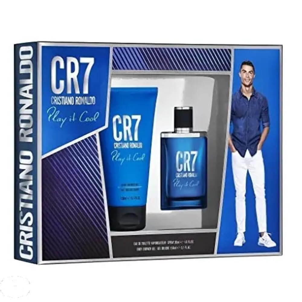 Cristiano Ronaldo Play It Cool 2-teiliges Geschenkset: Eau de Toilette 50 ml Duschgel 150 ml