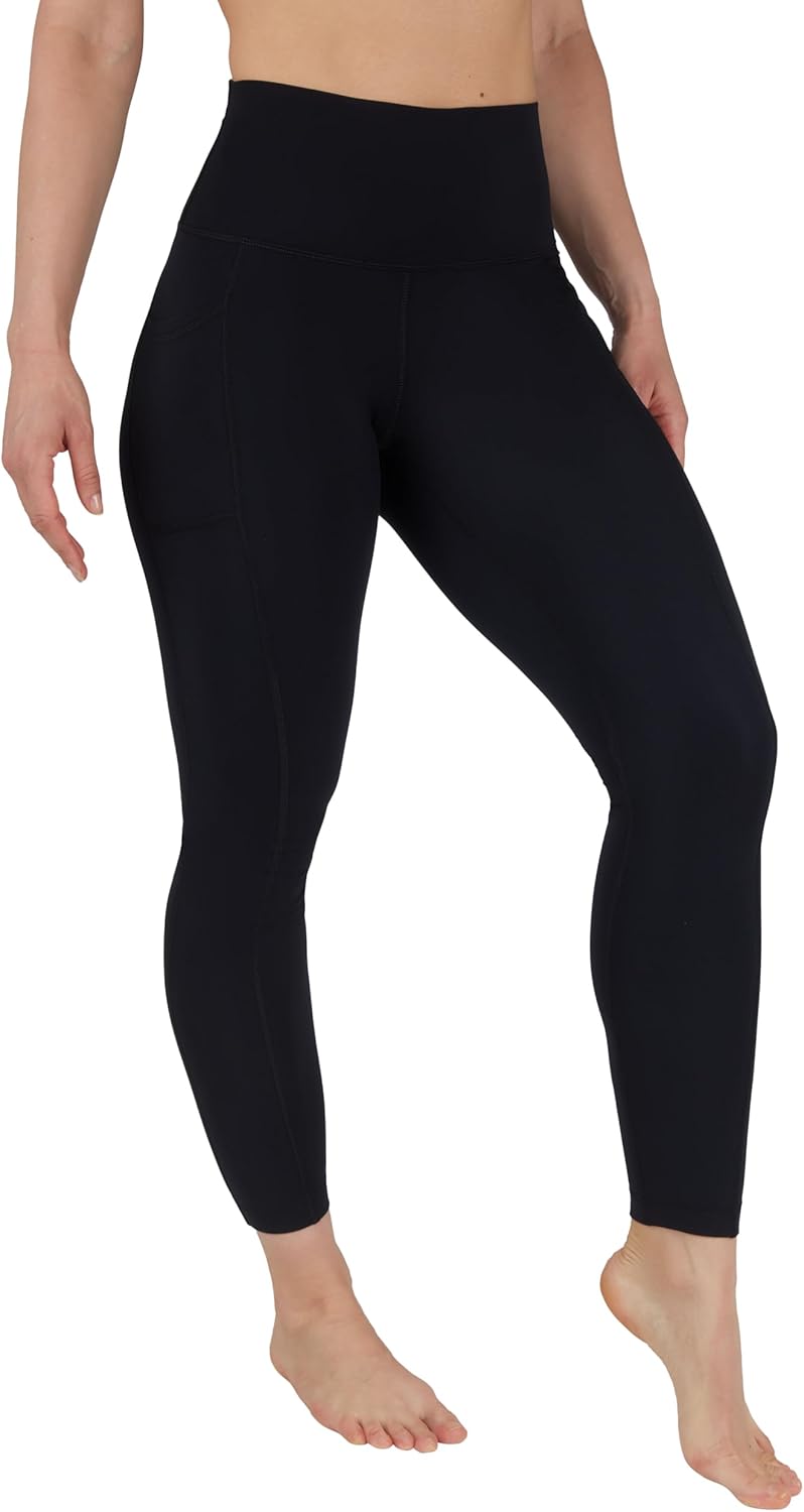 Yogalicious Squat Proof Fleece Lined Legging High Waisted Thermal Winter Running Pants for Women - Image 3