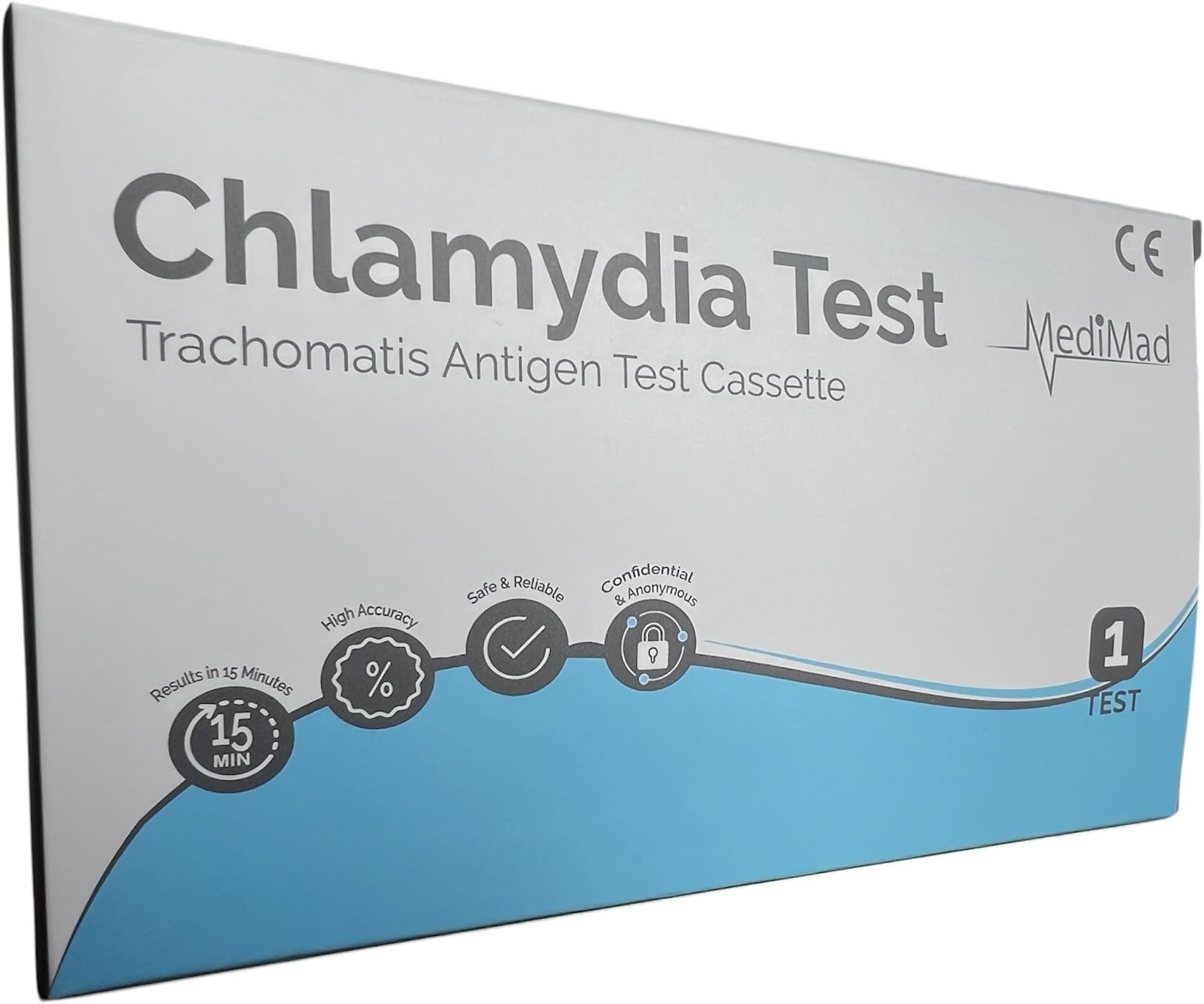 Chlamydia Test GP Pro Kit Male or Female STI Confidential and Anonymous