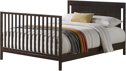 Vista 73 de Oxford Baby Lazio Cuna convertible 4 en 1, gris paloma, certificado GreenGuard Gold Gris (Dove Gray)