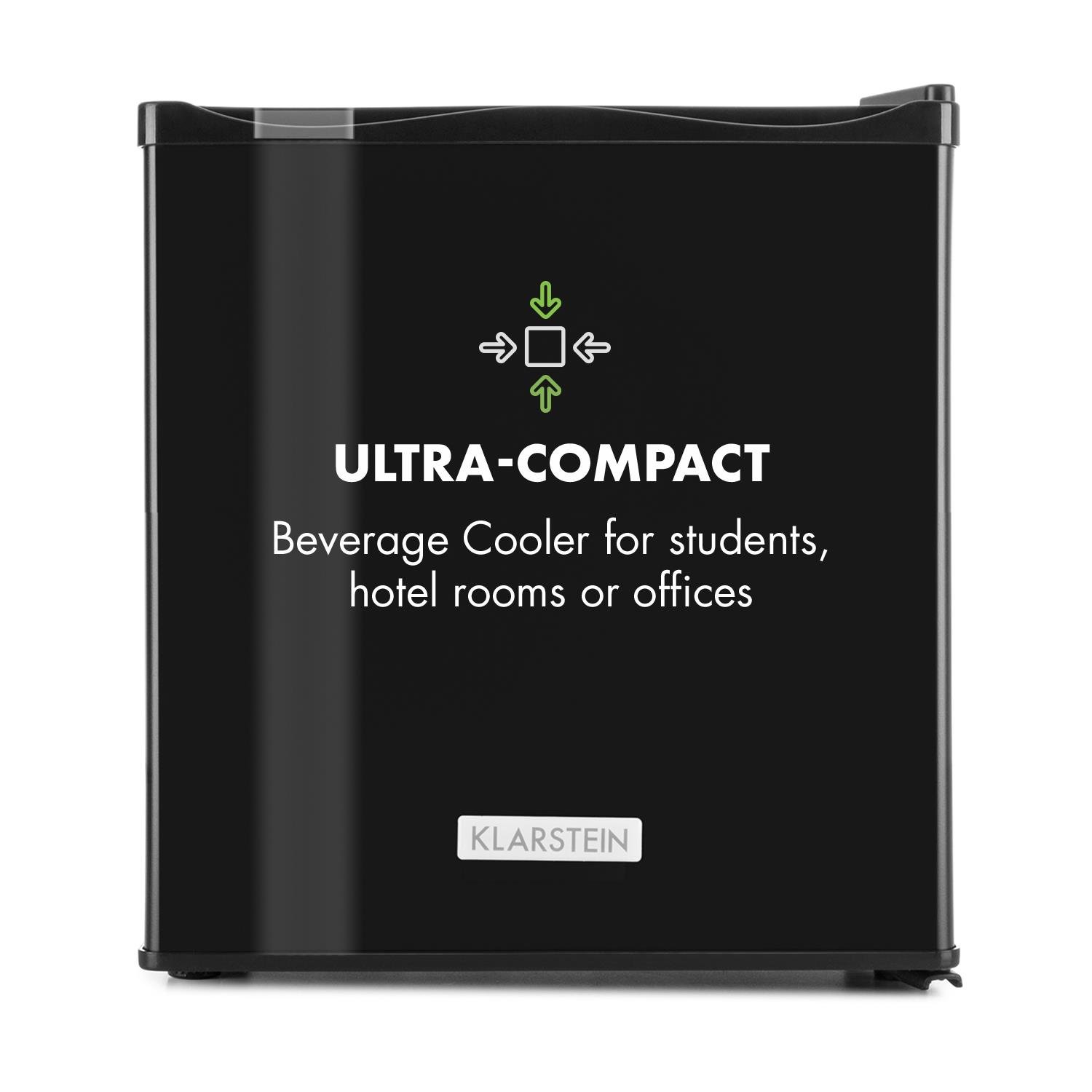 Mini Frigo Klarstein 30L - Pour Chambre, Bureau Ou Camping - Silencieux, Économique - 5 à 15°C Réglable