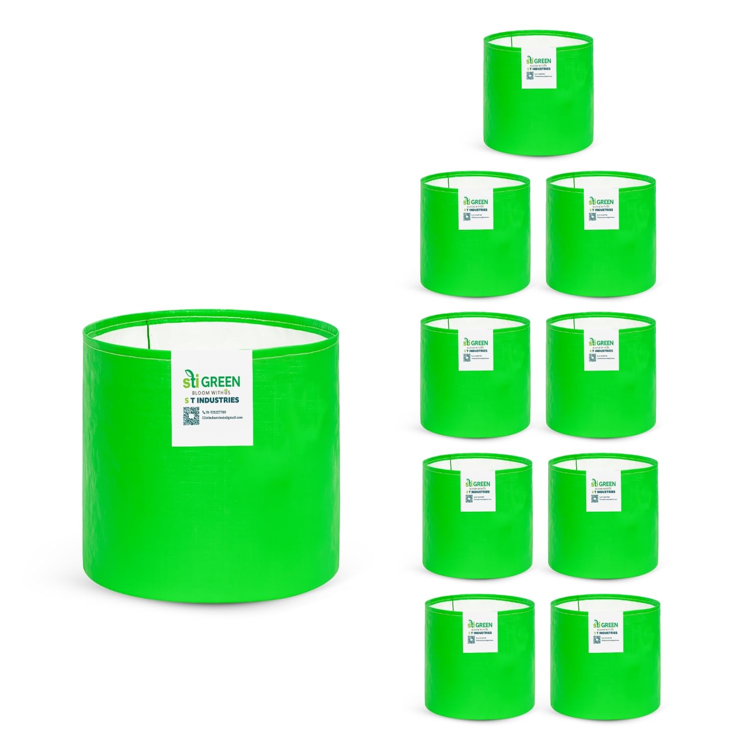 HDPE Grow Bags - Durable Plant Containers -10