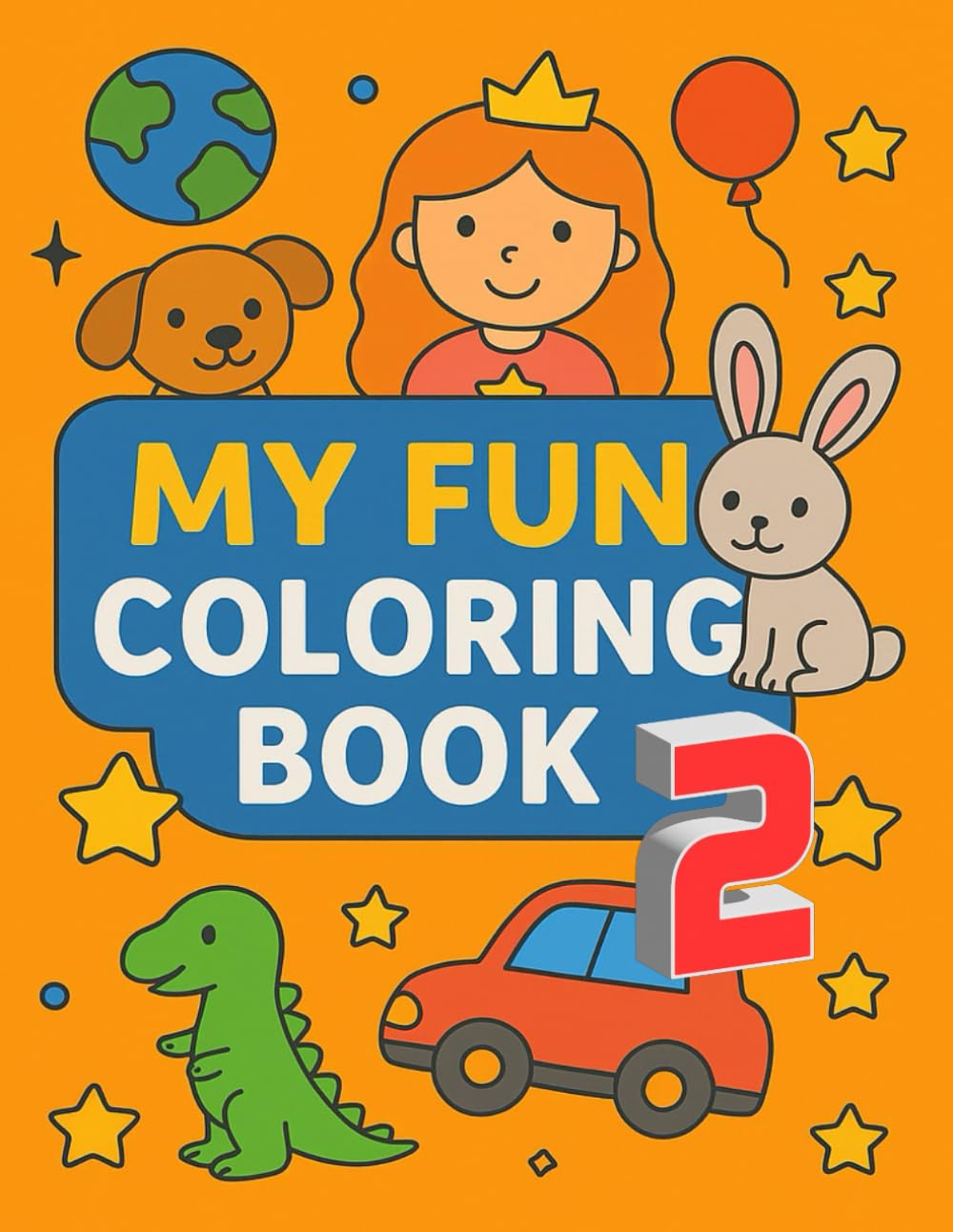 My Fun Coloring Book 2