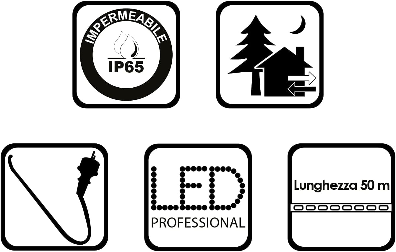 Tubo luminoso LED profesional de 50 metros cortable listo para usar con accesorios IP67 para uso interior y exterior (rosa)