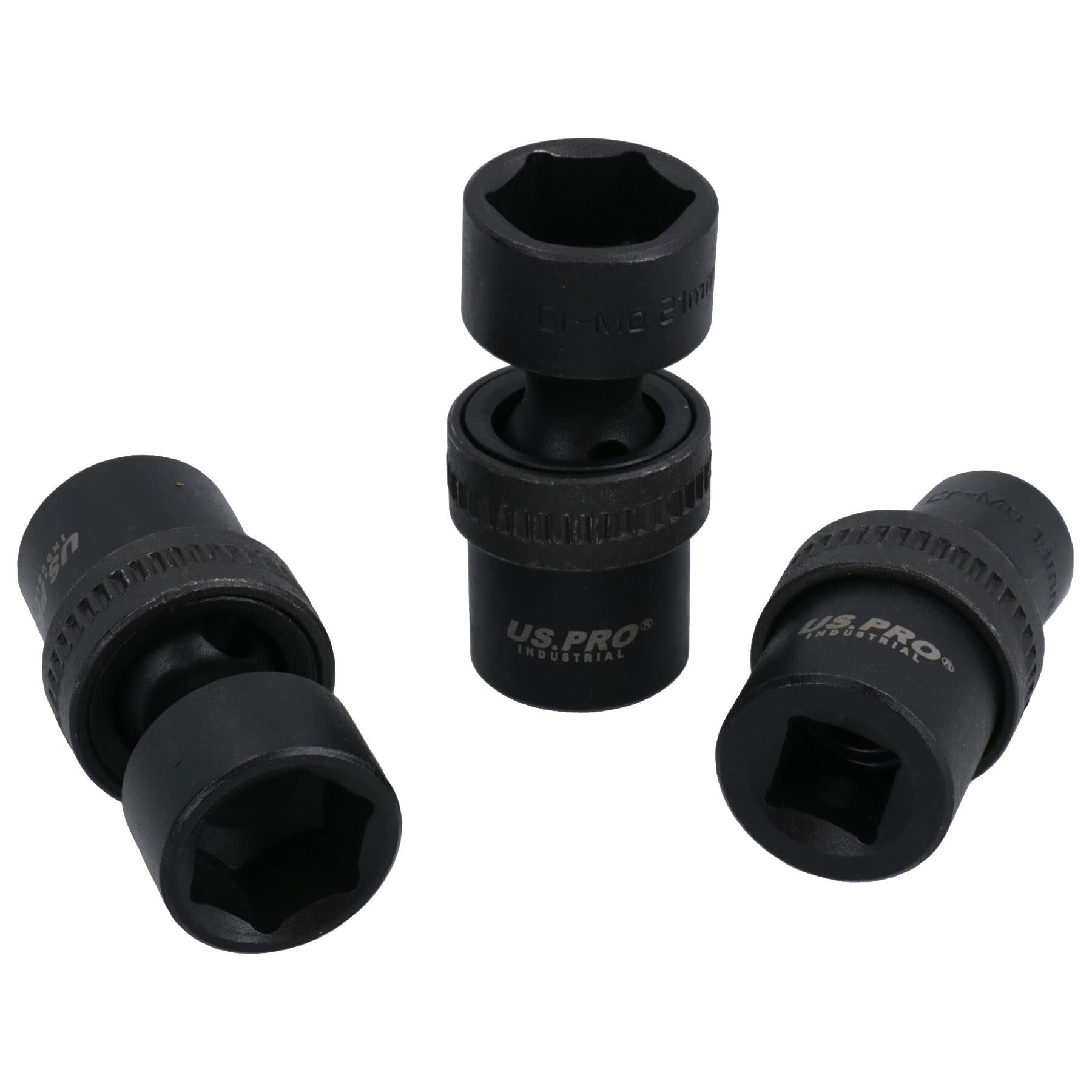 12'' Drive girevole oscillante metrico a impatto superficiale Bussole 13-21mm 7pc 6 lati