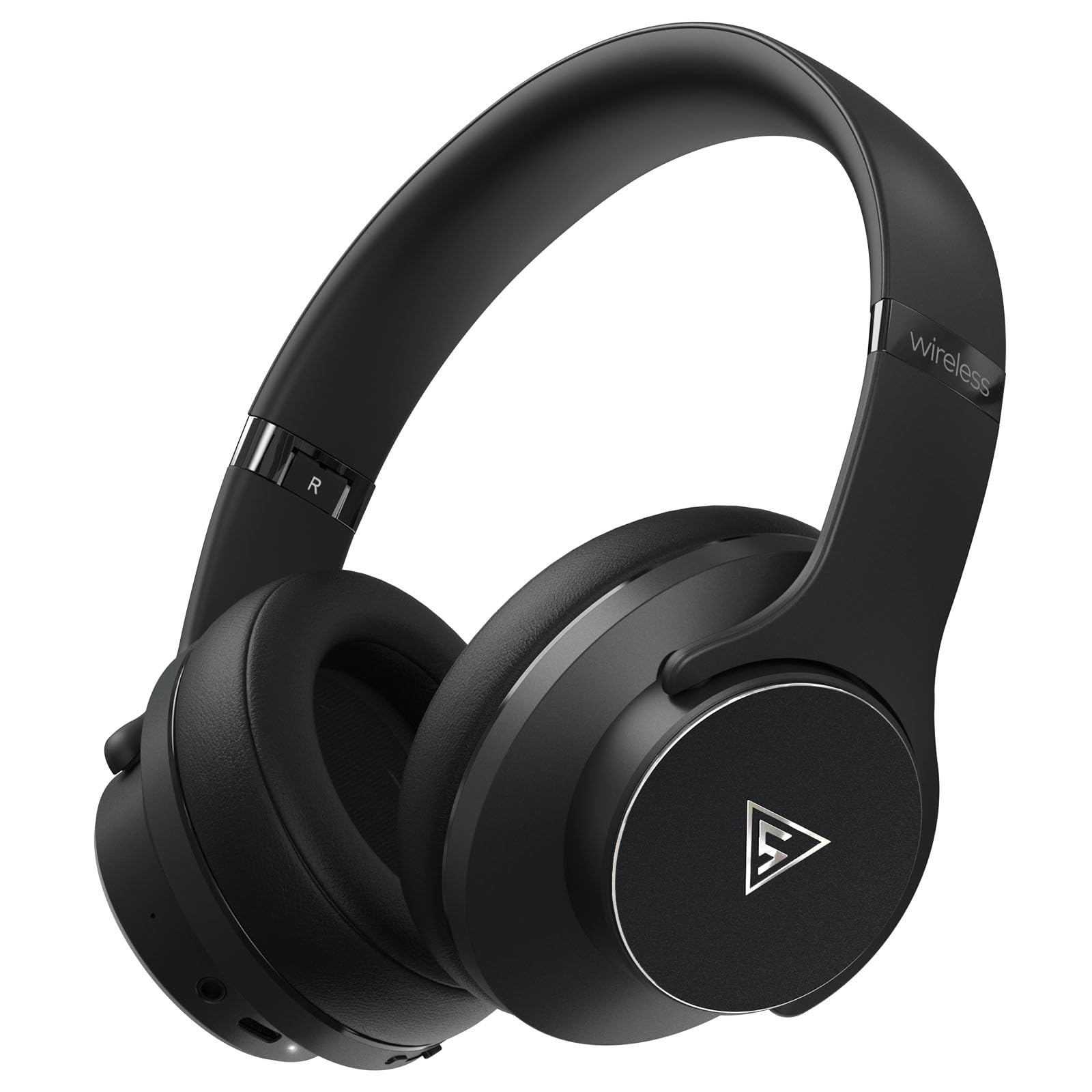 DOQAUS Casque Bluetooth sans Fil 90H avec Microphone /3EQ,Casque Audio Bluetooth,Wireless Headphones Pliable pour Ordinateurs/Téléphones Mobiles