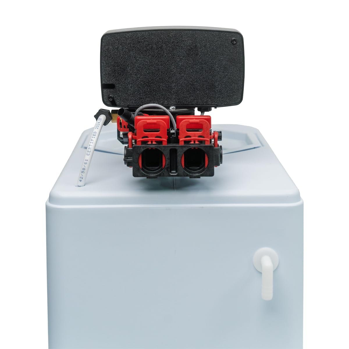 IWK 1500 - Descalcificador de agua (4-5 personas, contenido de resina de 14,5 L, sin set de conexión)