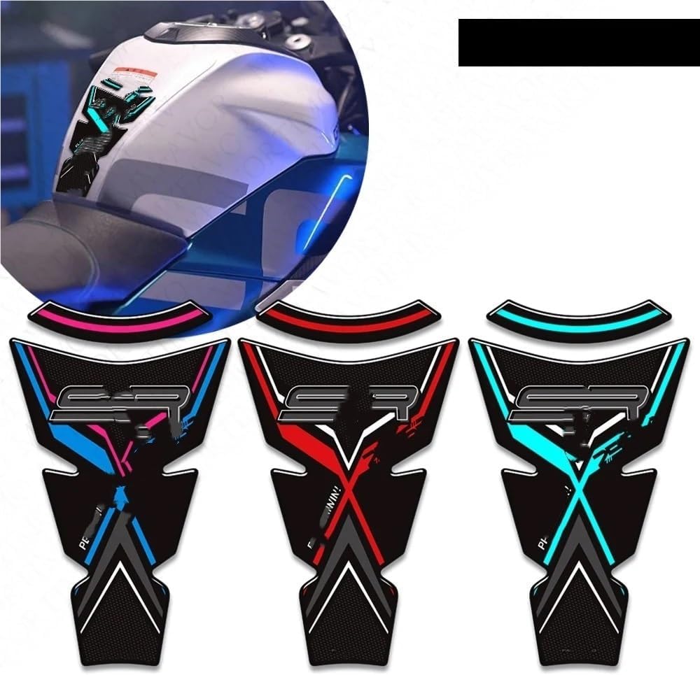 Motorcycle Tank Sticker For CF MOTO For 250SR 250 SR 2022-2024 2025 For Motorcycle Tank Pad Side Grips Gas Fuel Oil Knee Protection Stickers Decals