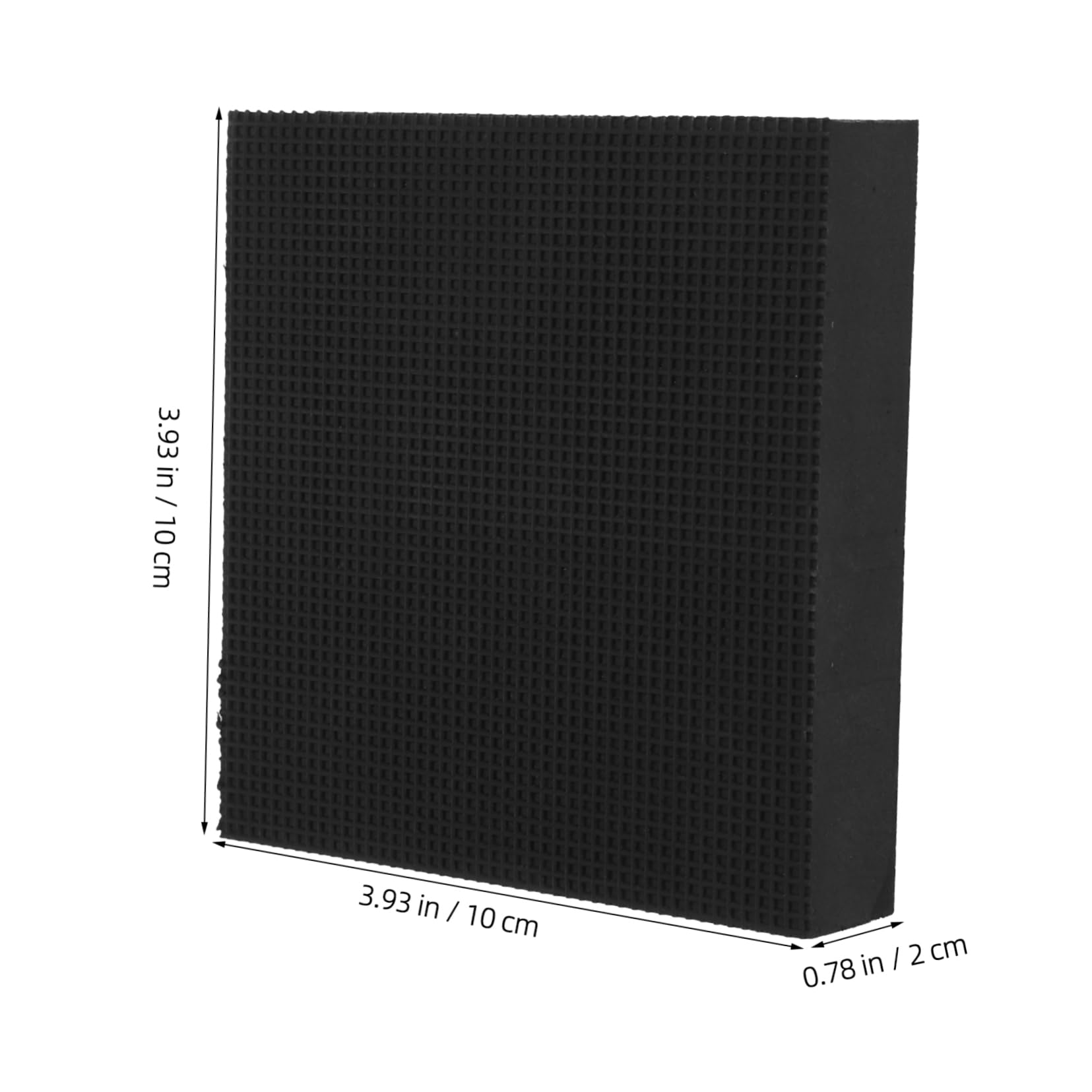 HOLIDYOYO Floor Jack Stand Pad 20mm Rubber Jack Pad for Rv Car Jack Accessories Vibration Resistance Sturdy Non-Slip