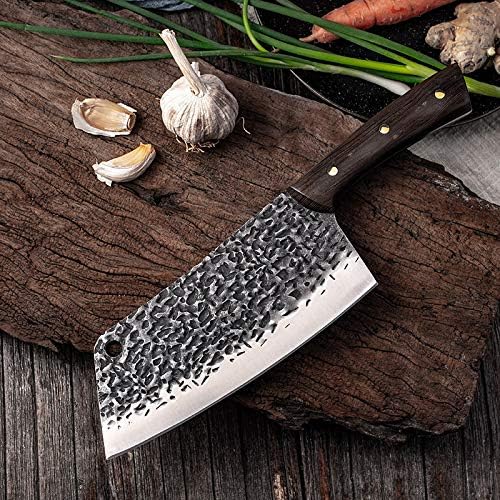 DAXXIN Meat Cleaver,Cleaver Knife, Forged Chef Knife Hammer Blade Chinese Cleaver Cutter Stainless Steel Slicing Chopper Kitchen Knives Cooking Accessories
